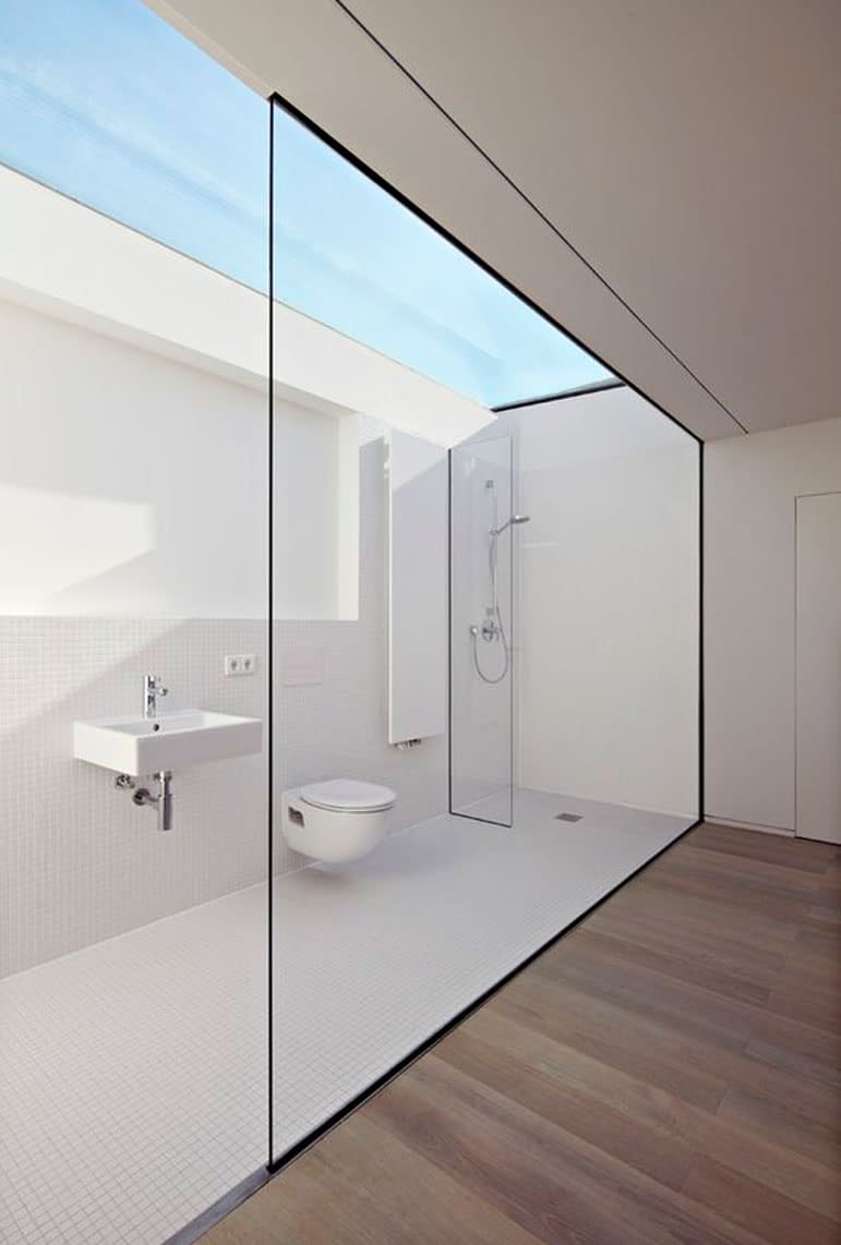 55 ideas de baños geniales. Diseño de interiores.